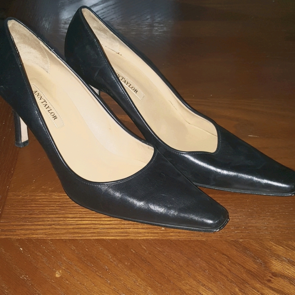 Ann Taylor low heels.